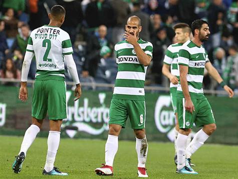 הירוקים ממשיכים לשלוט, אבל לא מצליחים להכניע את גינזבורג (צילום: אלן שיבר)