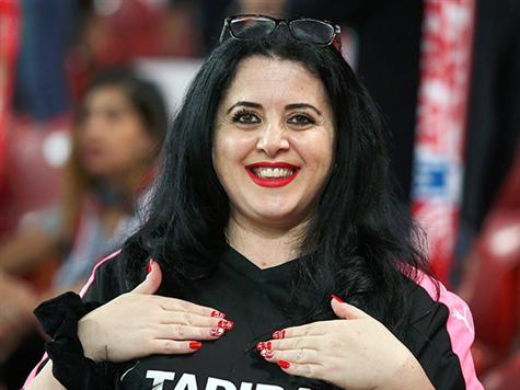 הרבה חיוכים ביציעים האדומים