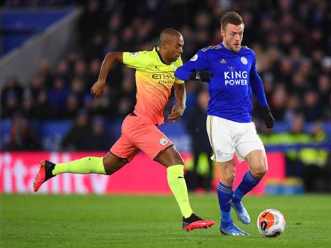 וארדי, עד כה השחקן הפעיל ביותר בלסטר. (GETTY)