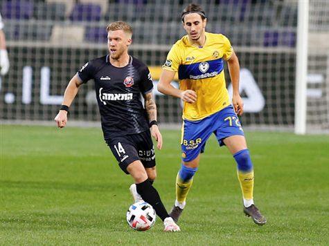 ברסקי משחק נגד הקבוצה איתה זכה בשתי אליפויות (אלן שיבר)