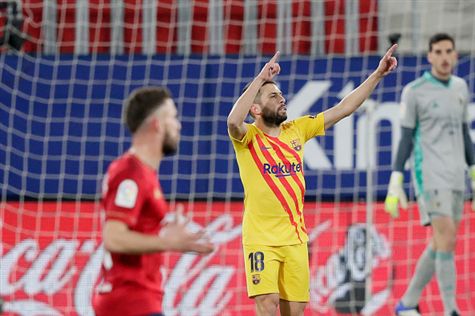 ג`ורדי אלבה ידע לנצל אותו (Getty)