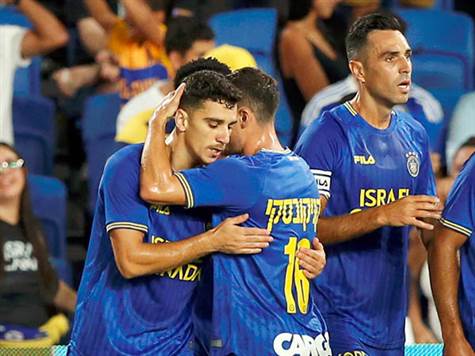 <STRONG>מכבי ת``א באה על שכרה! 0:1 לצהובים. צפו בשער -> (צילום: אלן שיבר)</STRONG>