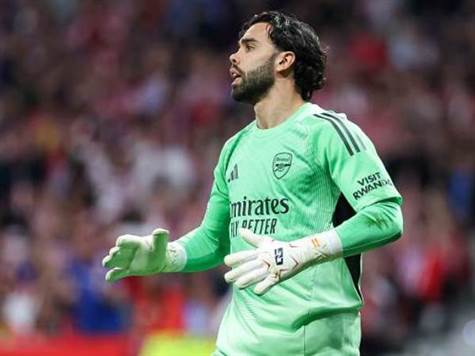 איזו החטאה של לוקמן! עוד הזדמנות לשחקנה של אתלטיקו מול ראיה, אבל השוער שוב ניצח במפגש הזה (GETTY)