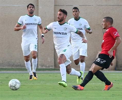 מסירה יפה של מוגרבי השאירה את בדארנה במצב נהדר (צילום: יוסי שקל)