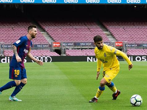 מסי לא ממש במשחק, בינתיים (getty)