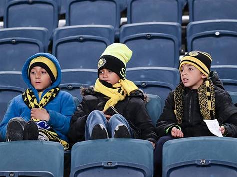 אוהדי בית``ר ראו השנה את הקבוצה שלהם לוקחת רק 14 נקודות בטדי (דני מרון)