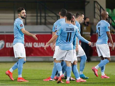 במפגש הקודם בין הקבוצות, במארס האחרון, ישראל נקלעה לפיגור בדקה ה-29, אך שערים של זהבי, סולומון, דאבור ונאתכו קבעו מהפך ו-1:4. (Getty)