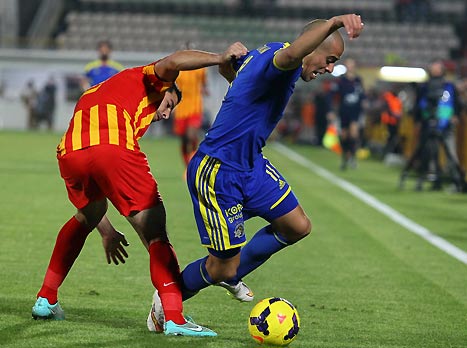 זוכה בפרס השחקן האנרגטי של המחצית. בן חיים (לירון מולדובן)