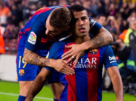 את שער הניצחון כבש ראפיניה שנמצא בכושר טוב וכבש 5 שערים מתחילת העונה. הקשר הראה שיש לו מה לתרום לאלופת ספרד גם אחרי החיזוק מהקיץ והצטרפותם של אנדרה גומש ודניס סוארס. את השער היקר הוא הבקיע במספרת נהדרת שלפניה ניימאר, שוב, החמיץ.