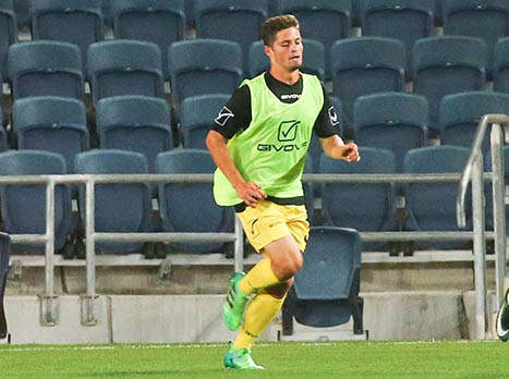 דוד קלטינס. יפתח במרכז השדה הבית``רי (צילום: דני מרון)