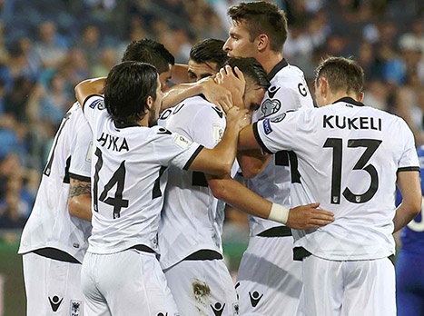 האלבנים ניצלו הגנה חלשה (אלן שיבר). <STRONG><FONT color=#ff0000>צפו בשער >></FONT></STRONG>