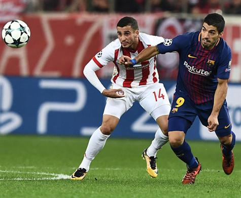 <STRONG>מחצית בפיראוס: 0:0 מאכזב </STRONG>(getty)