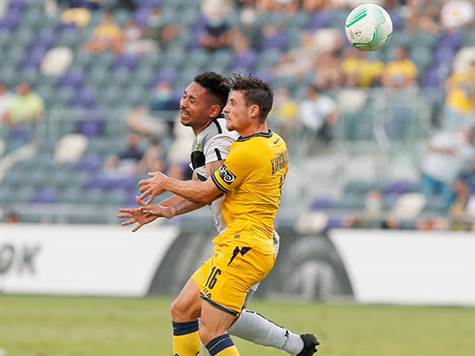 מכבי תל אביב נראית טוב יותר גם במחצית השנייה. (אלן שיבר)