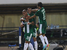 הירוקים מהכרמל בדרך הבטוחה לשלב הבא בליגה האירופית (צילום: יוסי שקל)