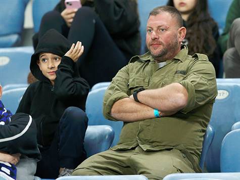גם חיילי מילואים הגיעו לאצטדיון בפ``ת (אלן שיבר)