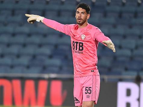 גיא הרמן, שוער חדרה. השער שספג לא היה באשמתו (ברני ארדוב)