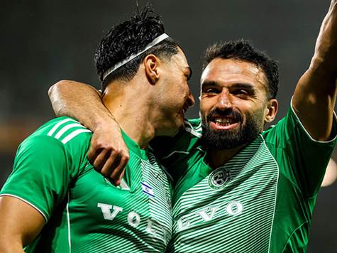 הגבהה לרחבה ננגחה על ידי ברוצ'יץ', אבל אבו ניל ניסה להגיע לכדור. במקום זאת, אוחנה דחק לרשת החשופה. חגיגה בסמי עופר! (קובי אליהו)