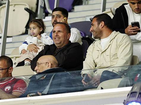 רן בן שמעון הגיע לצפות בשתיים משלוש המוליכות (אלן שיבר)