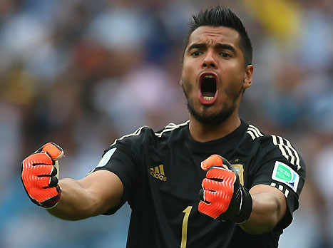 והנה עוד שאלה: מי הם שני השוערים המחליפים של ארגנטינה? טקבקו בזריז