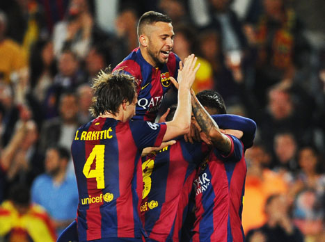 זה השער הרביעי שניימאר כובש העונה נגד פ.ס.ז` (Getty)