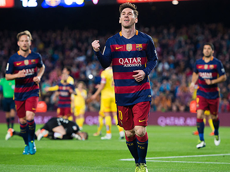 עד כה השער של מסי עושה את ההבדל (GETTY)