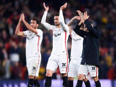 במשחק הראשון סביליה ניצחה 0:2 משערים של פאבלו סרביה ו-וויסאם בן יידר, ככה שהמשימה של הקטאלונים לא תהיה פשוטה בכלל (Getty)