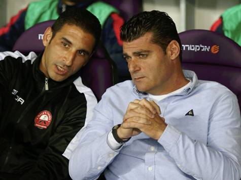 שליטה של רעננה&nbsp;ואביטן בדקות הראשונות (צילום: אלן שיבר)