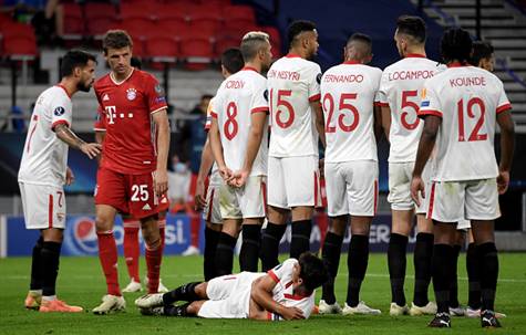 באיירן תצליח לפרוץ את החומה של סביליה בפעם השנייה? (GETTY)