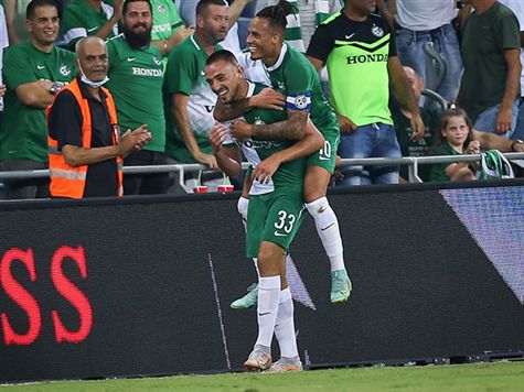 <STRONG>0:1 למכבי חיפה!!! מאור לוי כובש שער בכורה בירוק!! (מאור אלקסלסי)</STRONG>