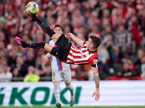 בילבאו, כצפוי, מקשה מאוד על ברצלונה