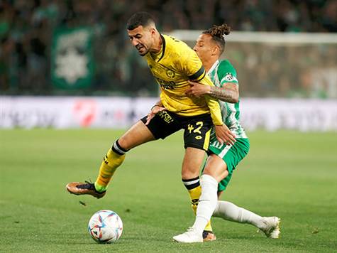 <STRONG>סיום מחצית ראשונה עם 0:1 למכבי נתניה. האם מכבי חיפה תחזיר במחצית השנייה? (אלן שיבר)</STRONG>