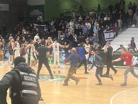 <strong>צפו בכאוס: מפגין עם דגל פלסטין עצר את המשחק>>></strong>