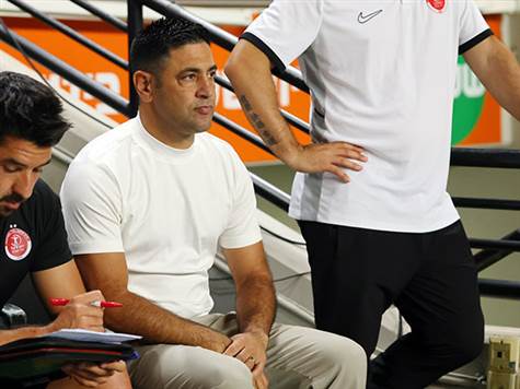 אליניב ברדה. מחכה לשער ראשון של הקבוצה שלו בפלייאוף העליון (אודי ציטיאט)