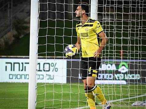 השער העצמי שספגו היהלומים הוא החמישי שלהם העונה, הכי הרבה בליגת העל<br />(קרדיט: ברני ארדוב)