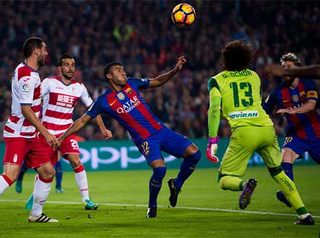 ספק אם לואיס אנריקה האמין שברצלונה תתקשה כל כך מול גרנאדה. המשחק הערב (שבת) הפגיש את ההתקפה הטובה ביותר בליגה הספרדית מתחילת העונה עם ההגנה הגרועה ביותר, אבל בסופו של דבר זה נגמר רק ב-0:1 של ברצלונה.