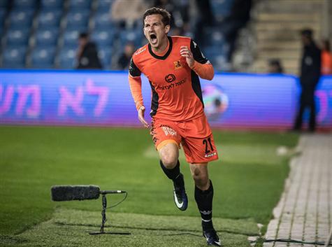 ולאסקיס חוגג, בני יהודה חוזרת! (צילום: ספי מגריזו)