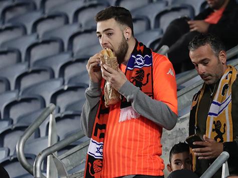 הקהל הכתום כמעט וראה את ה-0:1 (דני מרון)