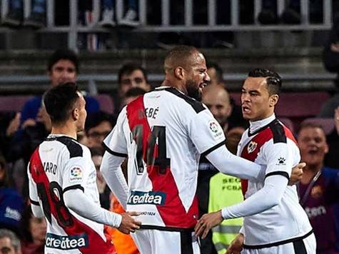 ראיו תפסה את הגנת בארסה לא מוכנה, אלבארו גארסיה מסר לראול דה תומאס, שדהר לעבר השער ובעט מדויק לרשת מחוץ לרחבה (Quality Sport Images, Getty).