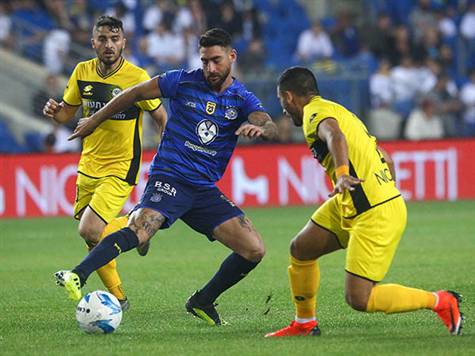 נתניה תנחיל למכבי ת``א הפסד ליגה ראשון העונה? (צילום: אלן שיבר)