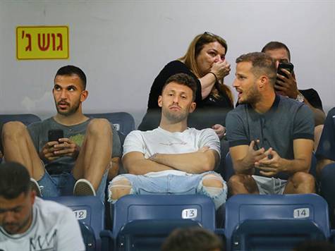 נותרו מחוץ לסגל: אלטמן, דגני והירש (צילום: לירון מולדובן)