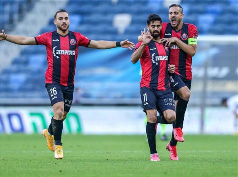 סער פדידה, שנכנס כמחליף בתחילת המחצית השנייה, הוא המבשל עם כדור רוחב טוב לזמיר, שהסתובב ובעט היטב ברגל שמאל פנימה. (מאור אלקסלסי)