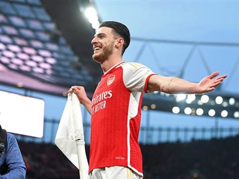 רייס חוגג. עונה גדולה שלו (Getty)