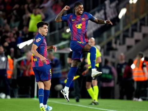 <blockquote class="twitter-tweet"><p lang="en" dir="ltr">MARCUS, WHAT HAVE YOU DONE?! ??</p>&mdash; FC Barcelona (@FCBarcelona) <a href="https://twitter.com/FCBarcelona/status/2053554236776906833?ref_src=twsrc^tfw">May 10, 2026</a></blockquote> <script async src="https://platform.twitter.com/widgets.js" charset="utf-8"></script>