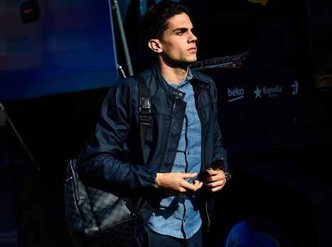 לראשונה מאז אוקטובר, בארטרה קיבל את המקום ב-11 מלואיס אנריקה, זאת בעקבות עונש ההשעיה שמרצה ג`רארד פיקה בשל צהובים. אליש וידאל פעם נוספת נותר מחוץ לסגל של בארסה