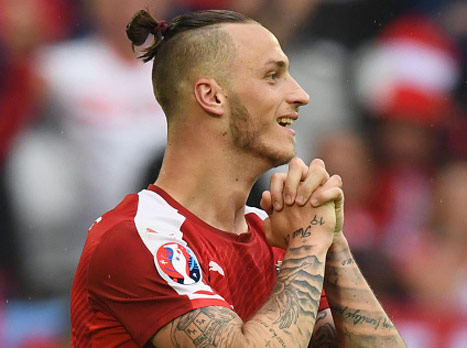 כמה תסכול באוסטריה. האדומים לא האמינו שכך יראה המשחק הראשון שלהם ביורו (gettyimages)