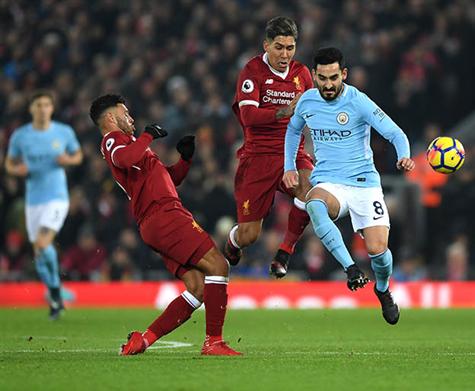 שריקה להפסקה: 1:1 בין ליברפול לסיטי, הכל פתוח באנפילד!