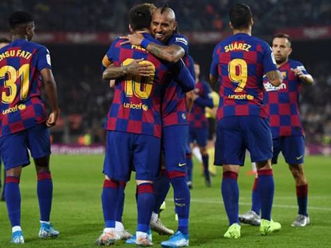 נכנסנו עמוק לשלב הגארבג` טיים. ברצלונה בדרך לניצחון ליגה חמישי ברציפות (getty)