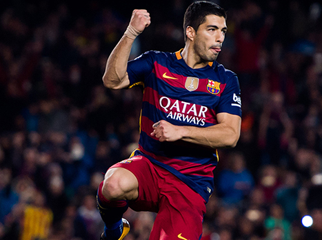 סוארס עם הישג מדהים (GETTY)