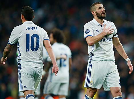 <STRONG>צפו בשער של בנזמה ></STRONG>