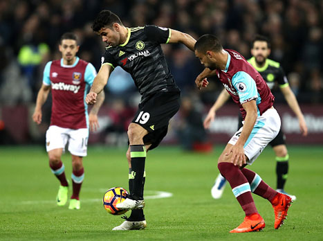 לא רואים מספיק את קוסטה הערב (getty)